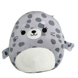 Odile Gray Spotted Seal Plush Squishmallow 10 Inch
